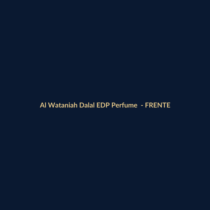 Al Wataniah Dalal EDP Perfume Árabe 60ml