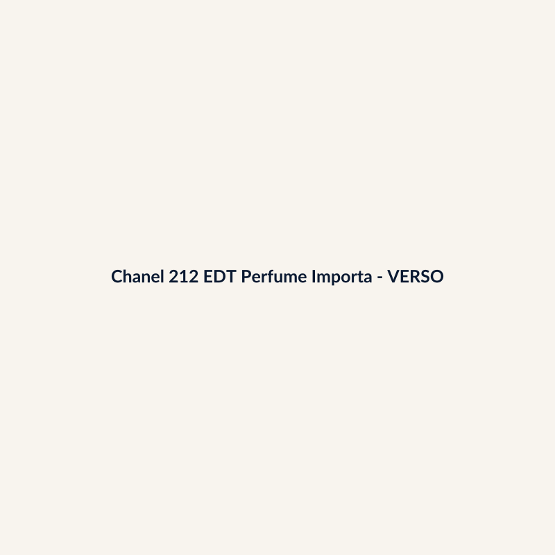 Chanel 212 EDT Perfume Importado 200ml - imagem 2