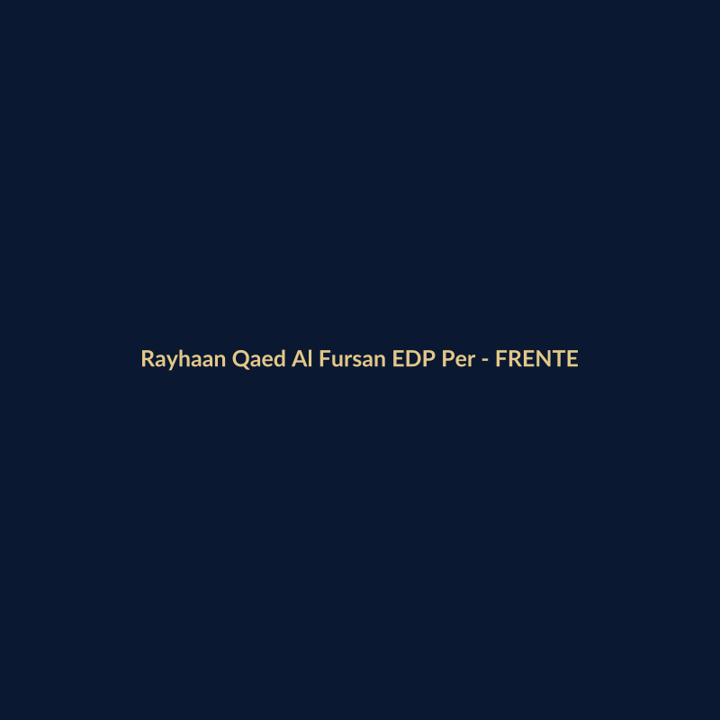 Rayhaan Qaed Al Fursan EDP Perfume Árabe 100g - imagem 1