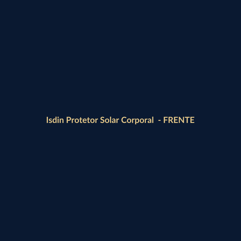 Isdin Protetor Solar Corporal FPS 50 Protetor Solar 30ml - imagem 1