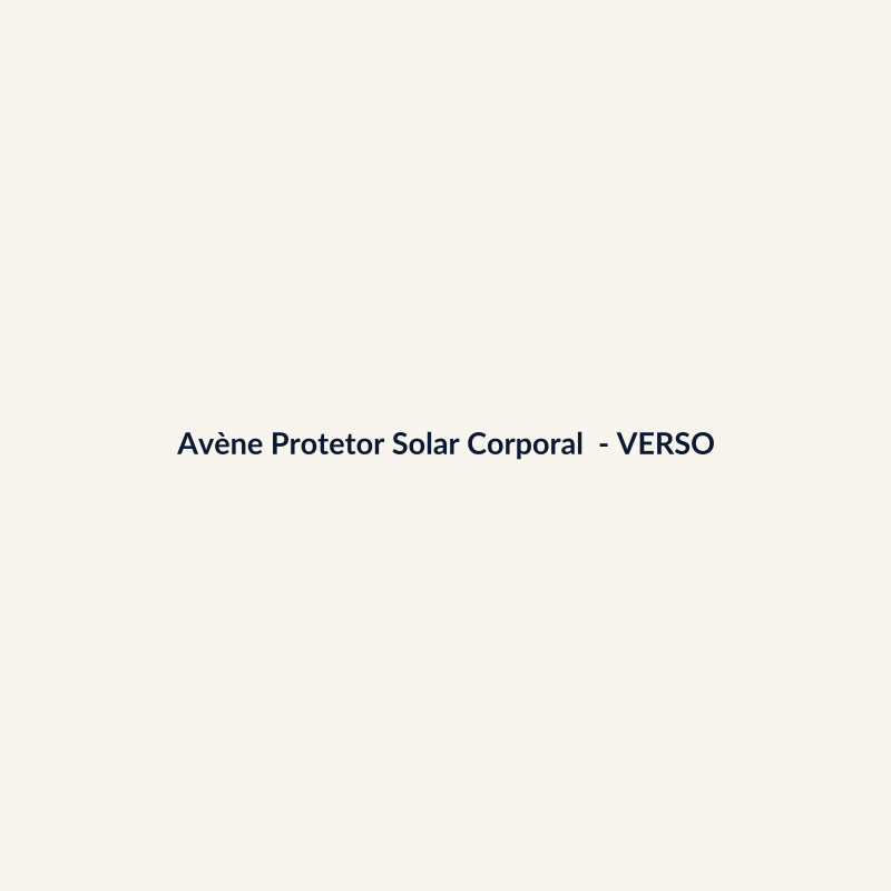 Avène Protetor Solar Corporal FPS 50 Protetor Solar 60ml - imagem 2