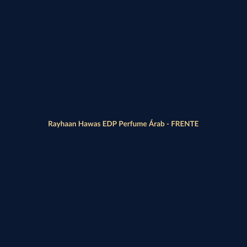 Rayhaan Hawas EDP Perfume Árabe 100g - imagem 1
