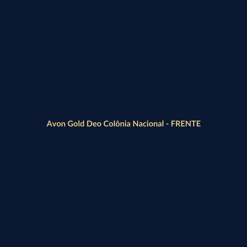 Avon Gold Deo Colônia Nacional 100g - imagem 1