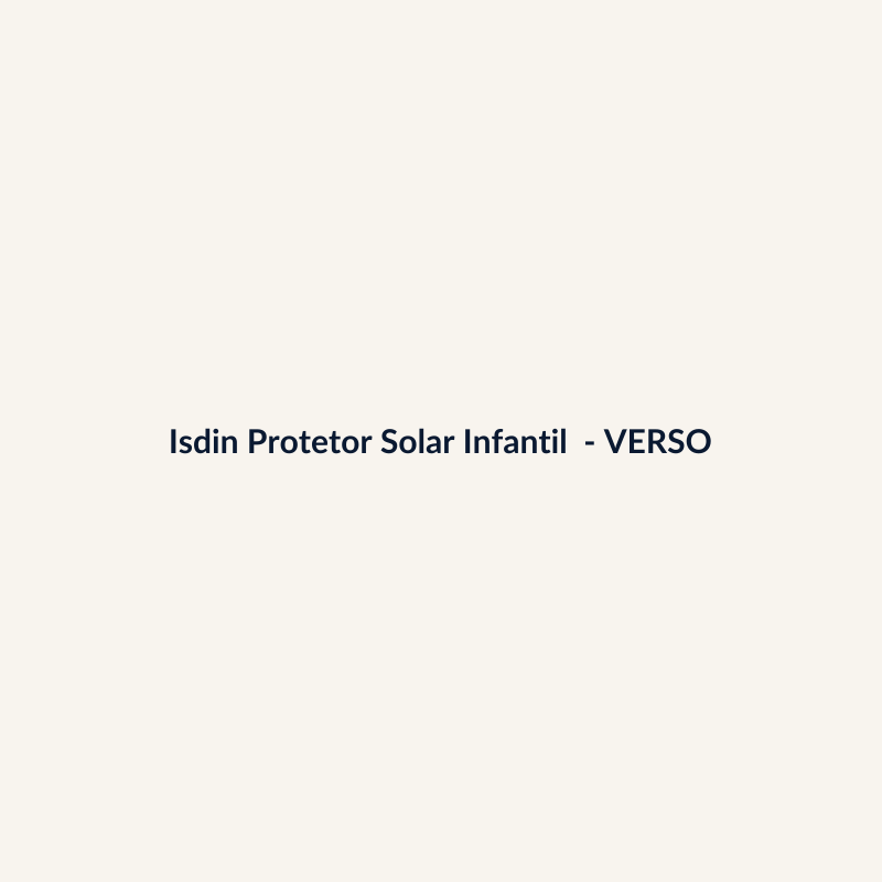 Isdin Protetor Solar Infantil FPS 60 Protetor Solar 50ml - imagem 2