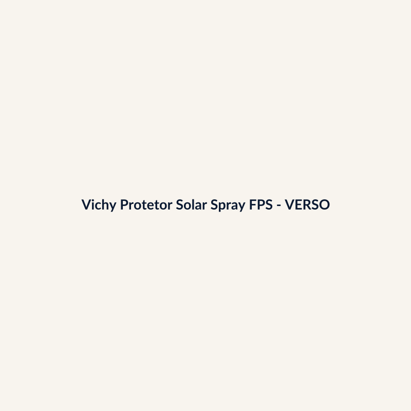 Vichy Protetor Solar Spray FPS 50 Protetor Solar 150ml - imagem 2