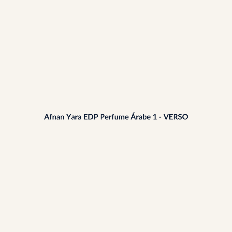 Afnan Yara EDP Perfume Árabe 100ml - imagem 2