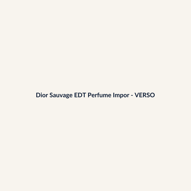 Dior Sauvage EDT Perfume Importado 50ml - imagem 2