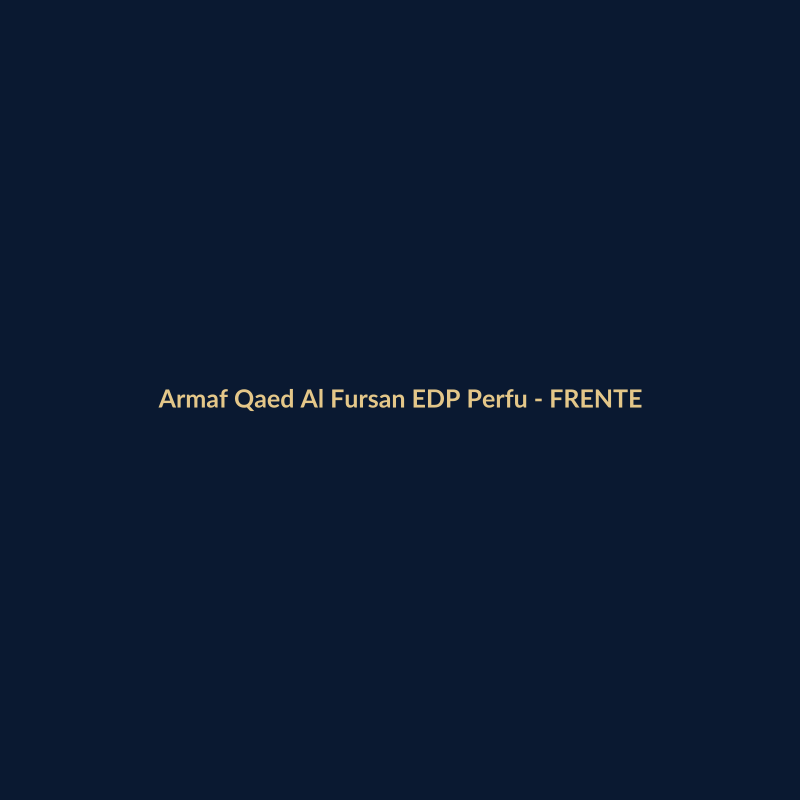 Armaf Qaed Al Fursan EDP Perfume Árabe 90ml - imagem 1