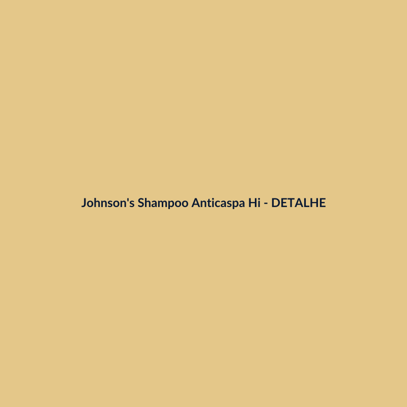 Johnson's Shampoo Anticaspa Higiene Pessoal Farmácia 60ml - imagem 3