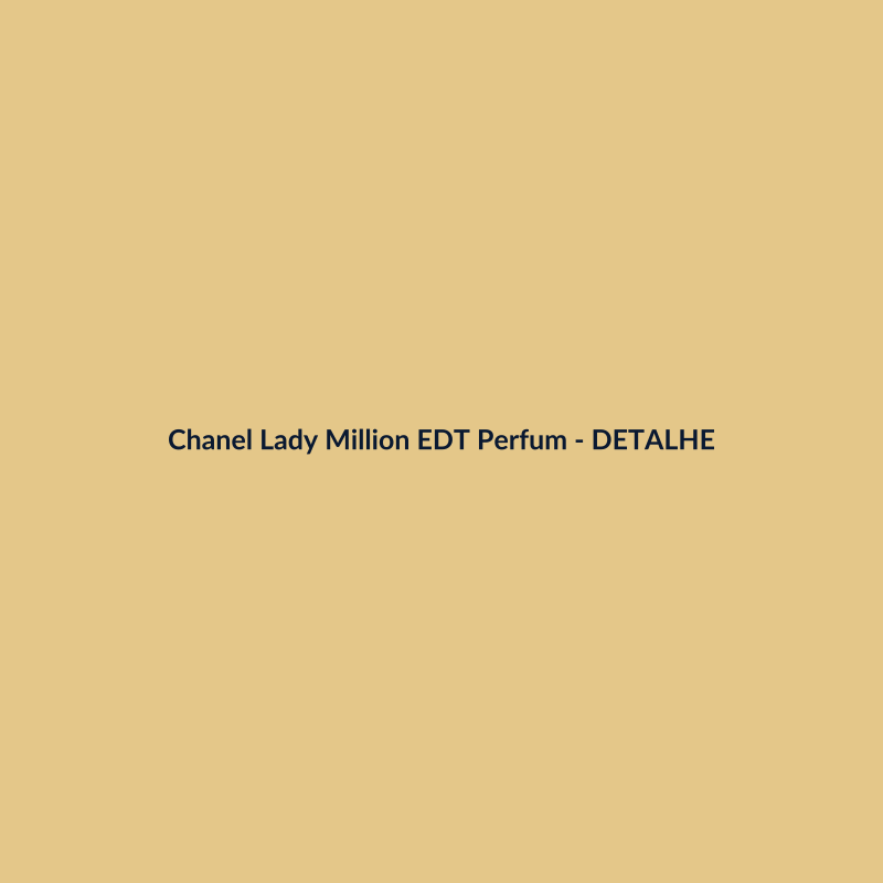 Chanel Lady Million EDT Perfume Importado 400ml - imagem 3