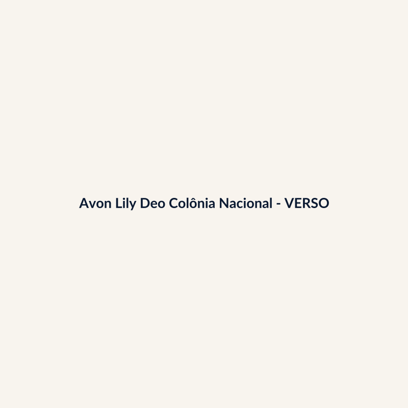 Avon Lily Deo Colônia Nacional 150ml - imagem 2