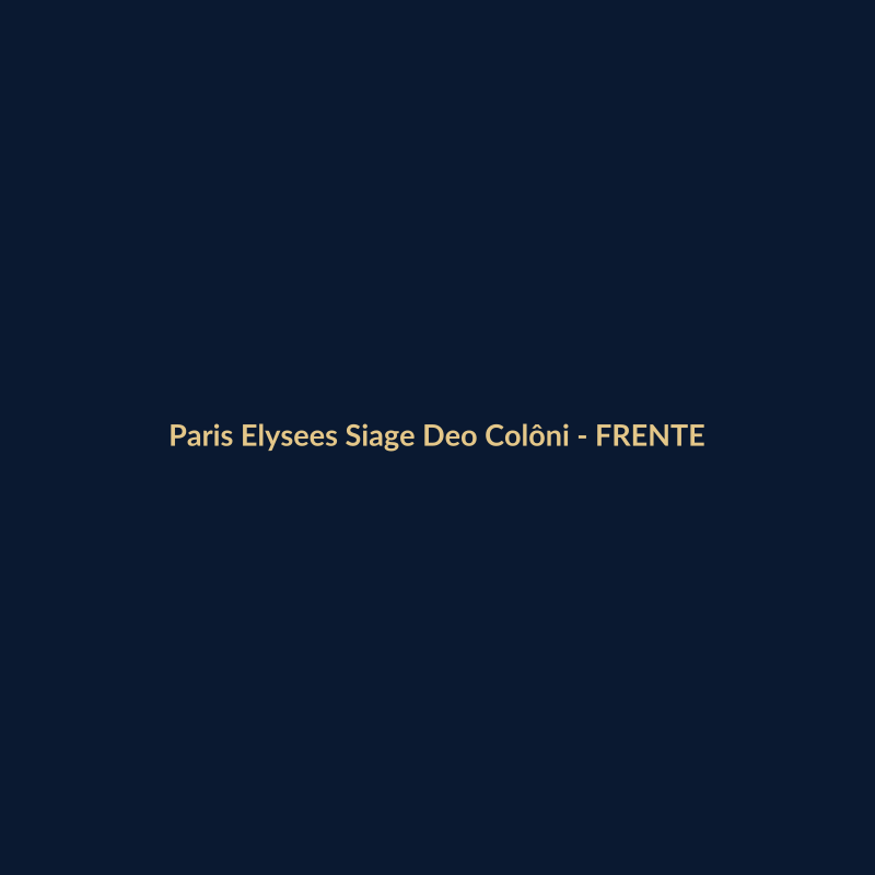 Paris Elysees Siage Deo Colônia Nacional 100ml - imagem 1