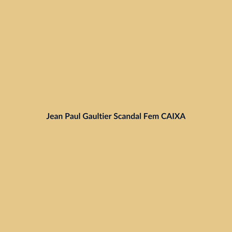 Jean Paul Gaultier Scandal Femme 80ml CAIXA