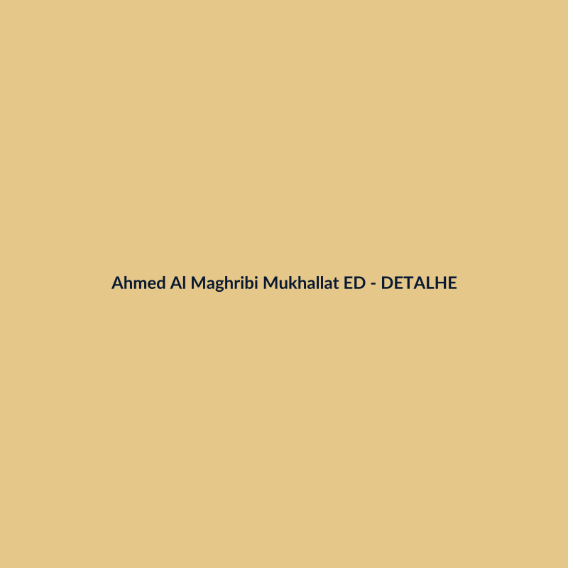 Ahmed Al Maghribi Mukhallat EDP Perfume Árabe 400ml - imagem 3