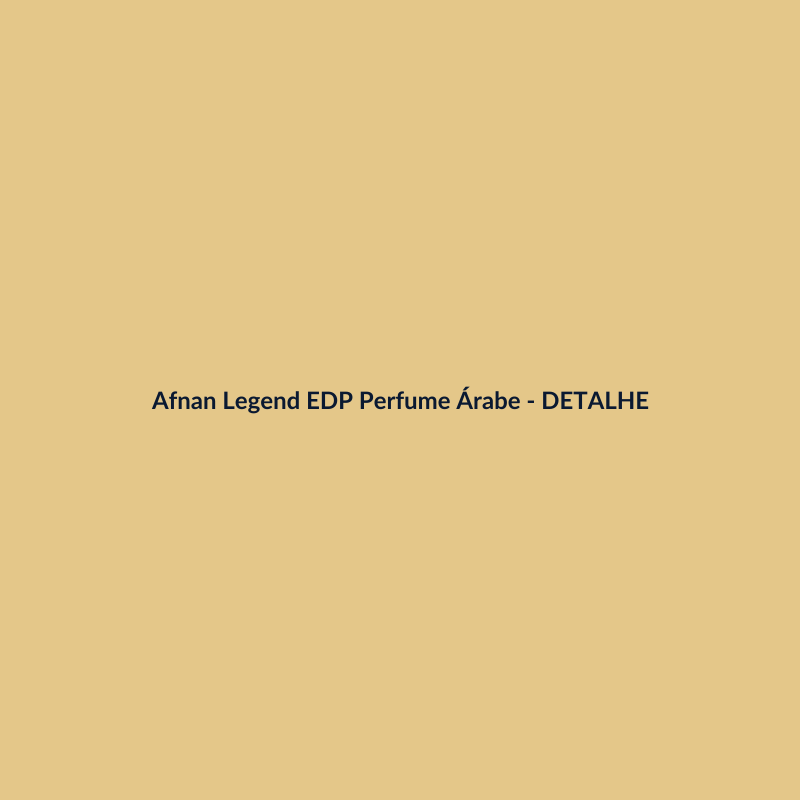 Afnan Legend EDP Perfume Árabe 400ml - imagem 3
