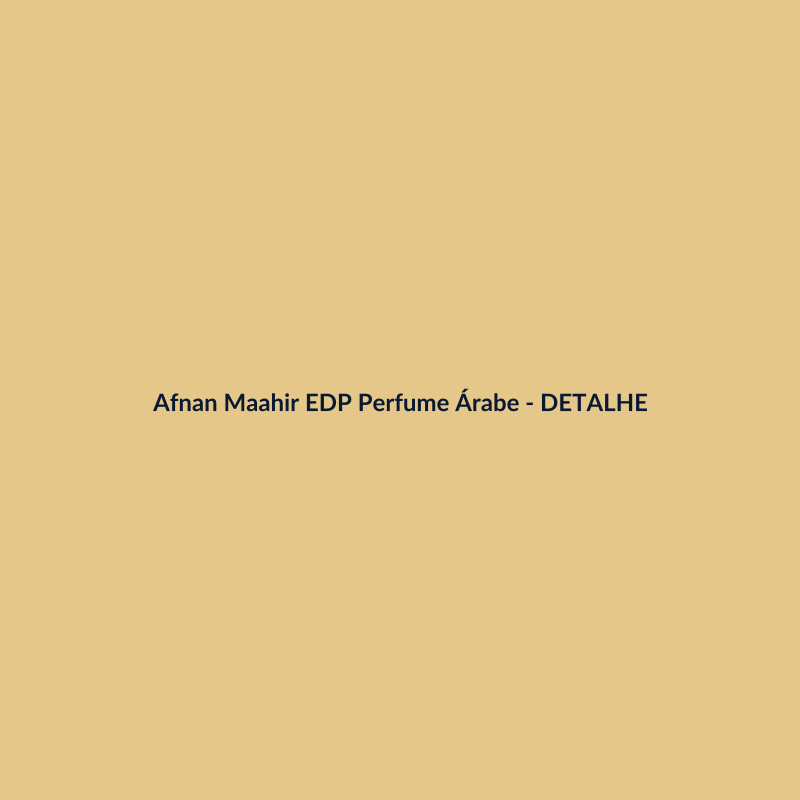 Afnan Maahir EDP Perfume Árabe 400ml - imagem 3