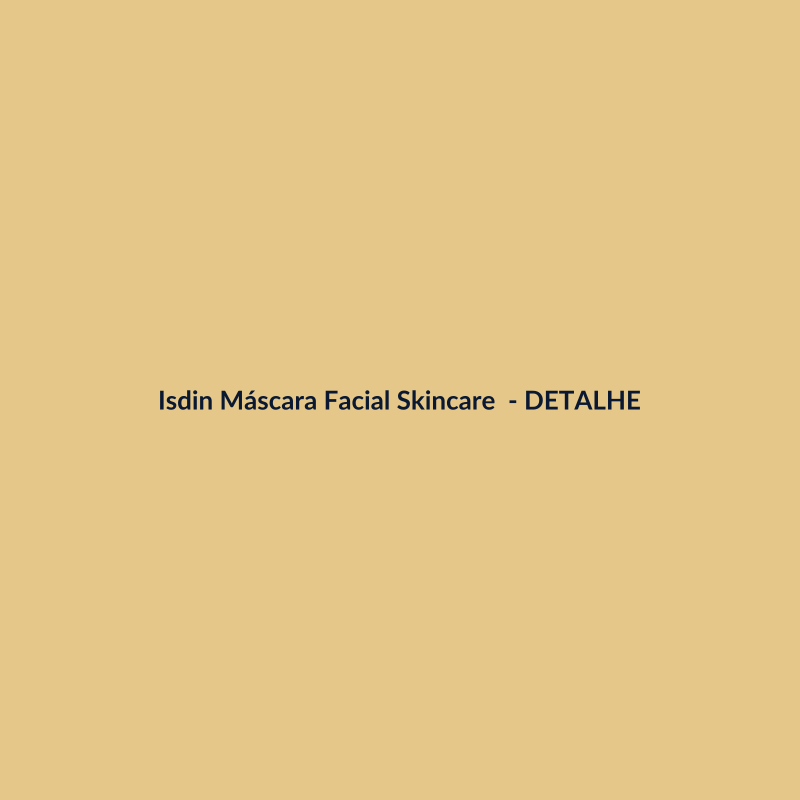 Isdin Máscara Facial Skincare 100g - imagem 3