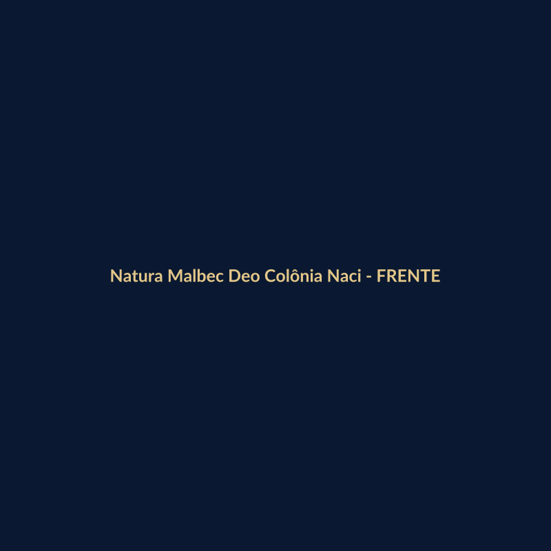 Natura Malbec Deo Colônia Nacional 200ml - imagem 1
