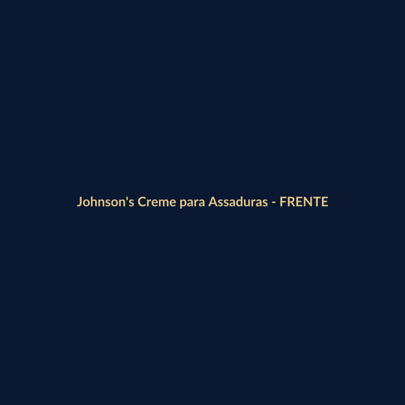 Johnson's Creme para Assaduras Higiene Pessoal Farmácia 150ml - imagem 1