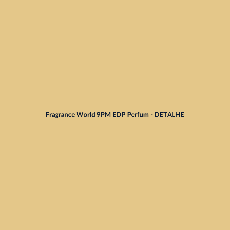 Fragrance World 9PM EDP Perfume Árabe 200ml - imagem 3