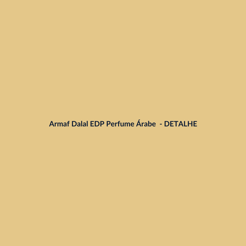 Armaf Dalal EDP Perfume Árabe 100g - imagem 3