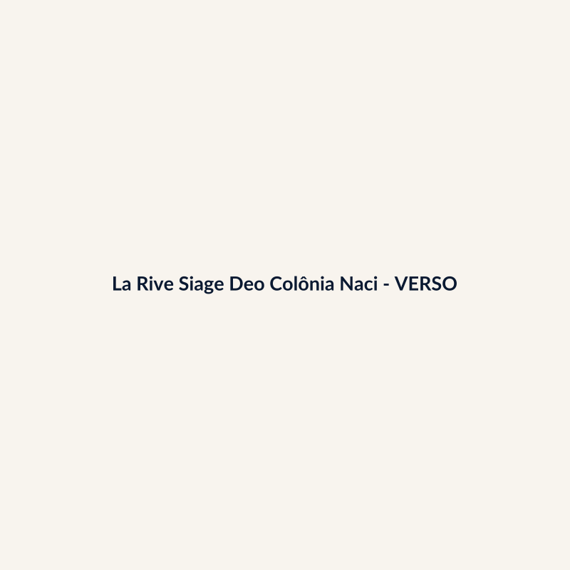 La Rive Siage Deo Colônia Nacional 50ml - imagem 2