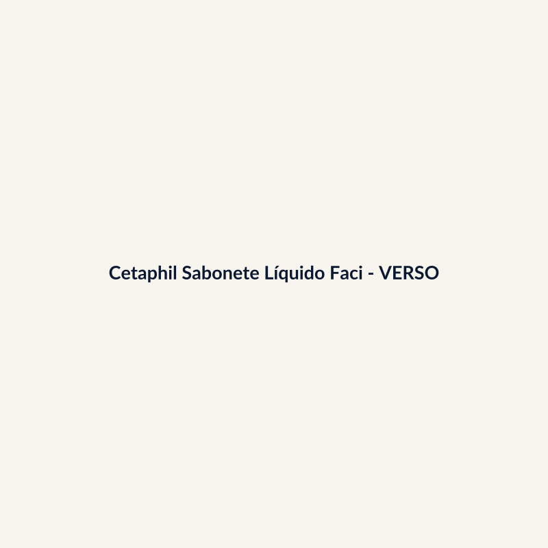 Cetaphil Sabonete Líquido Facial Higiene Pessoal Farmácia 60ml - imagem 2