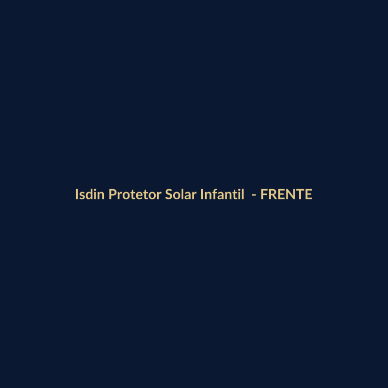 Isdin Protetor Solar Infantil FPS 60 Protetor Solar 400ml - imagem 1