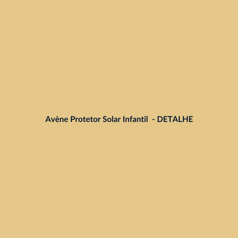 Avène Protetor Solar Infantil FPS 60 Protetor Solar 100g - imagem 3