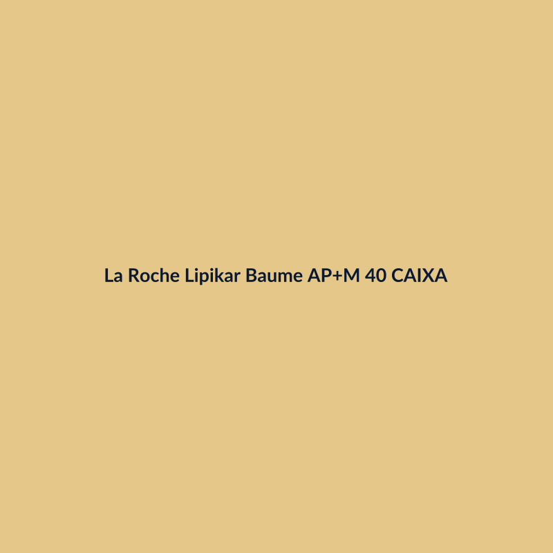 La Roche Lipikar Baume AP+M 400ml CAIXA