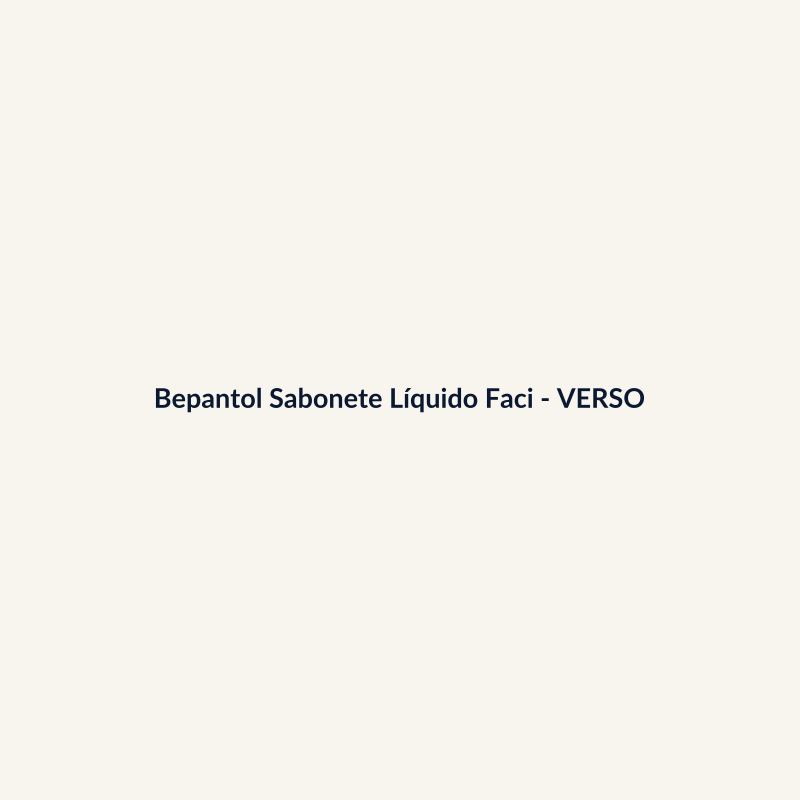 Bepantol Sabonete Líquido Facial Higiene Pessoal Farmácia 400ml - imagem 2