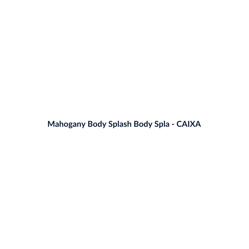 Mahogany Body Splash Body Splash Hidratante 100ml - imagem 4