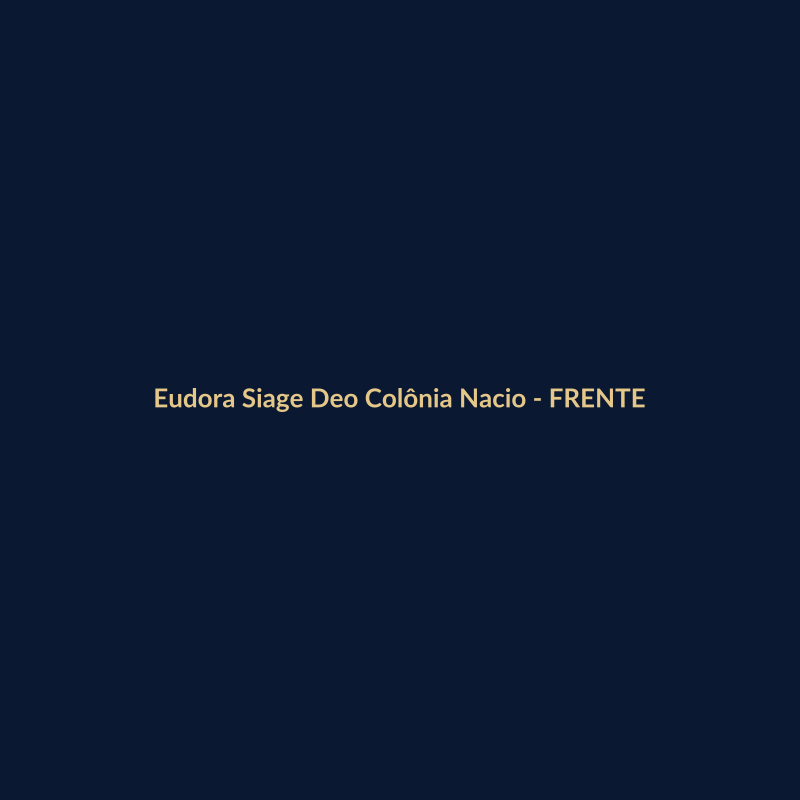 Eudora Siage Deo Colônia Nacional 75ml - imagem 1