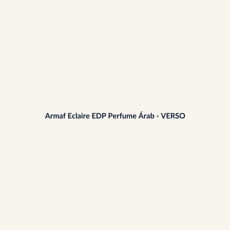Armaf Eclaire EDP Perfume Árabe 30ml - imagem 2