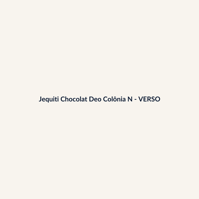 Jequiti Chocolat Deo Colônia Nacional 150ml - imagem 2