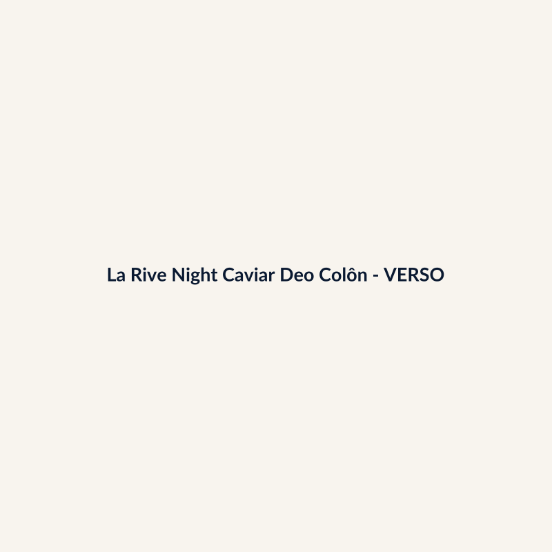 La Rive Night Caviar Deo Colônia Nacional 150ml - imagem 2
