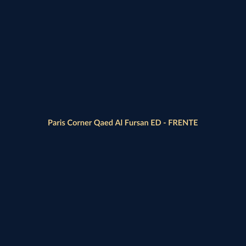 Paris Corner Qaed Al Fursan EDP Perfume Árabe 75ml - imagem 1