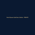 Paris Elysees Gold Deo Colônia Nacional 100g - imagem 1