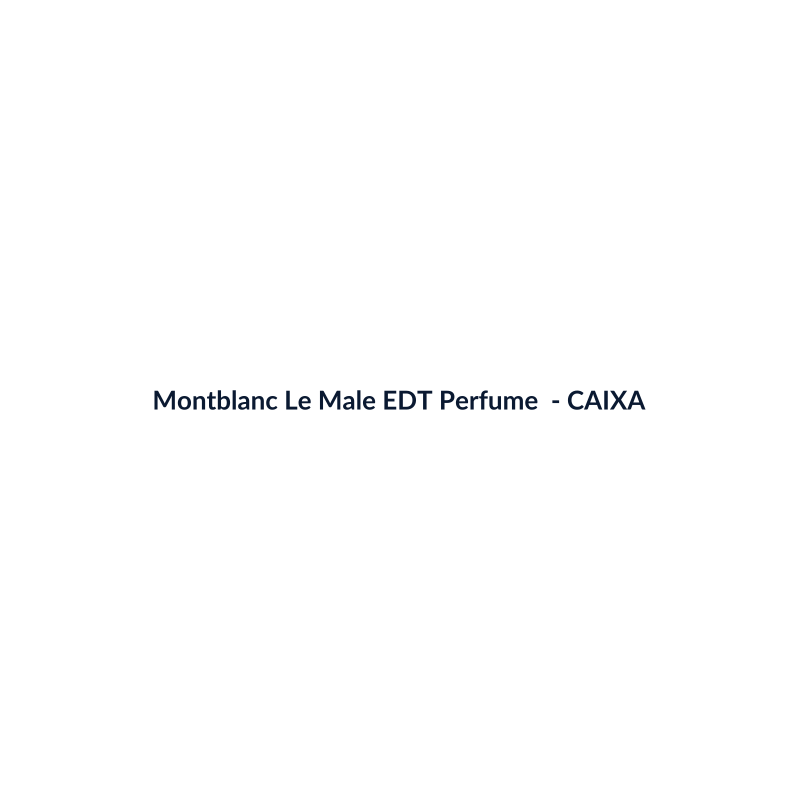 Montblanc Le Male EDT Perfume Importado 100ml - imagem 4