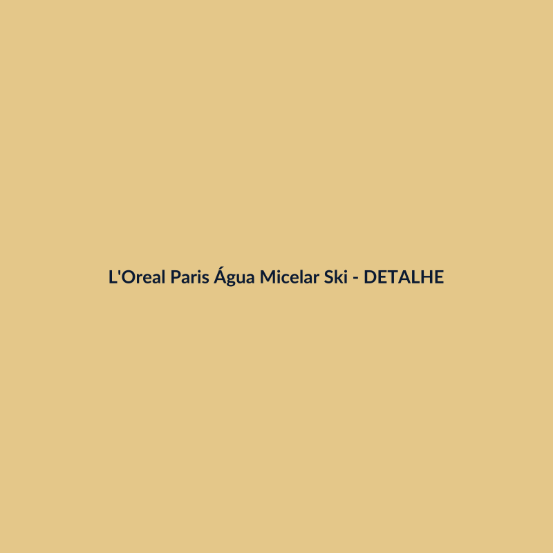 L'Oreal Paris Água Micelar Skincare 100g - imagem 3