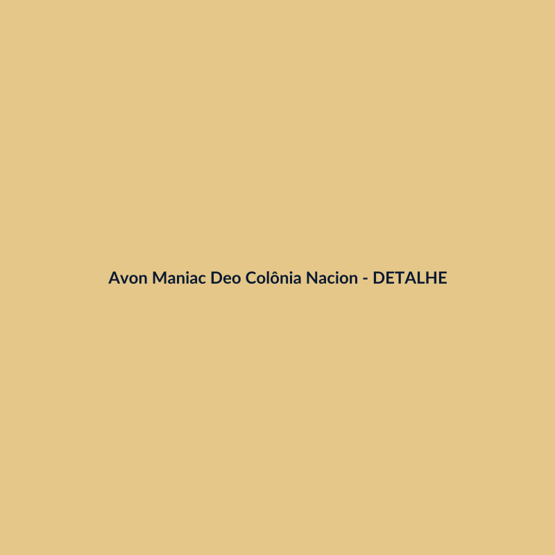 Avon Maniac Deo Colônia Nacional 200ml - imagem 3