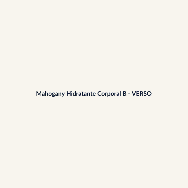 Mahogany Hidratante Corporal Body Splash Hidratante 100g - imagem 2