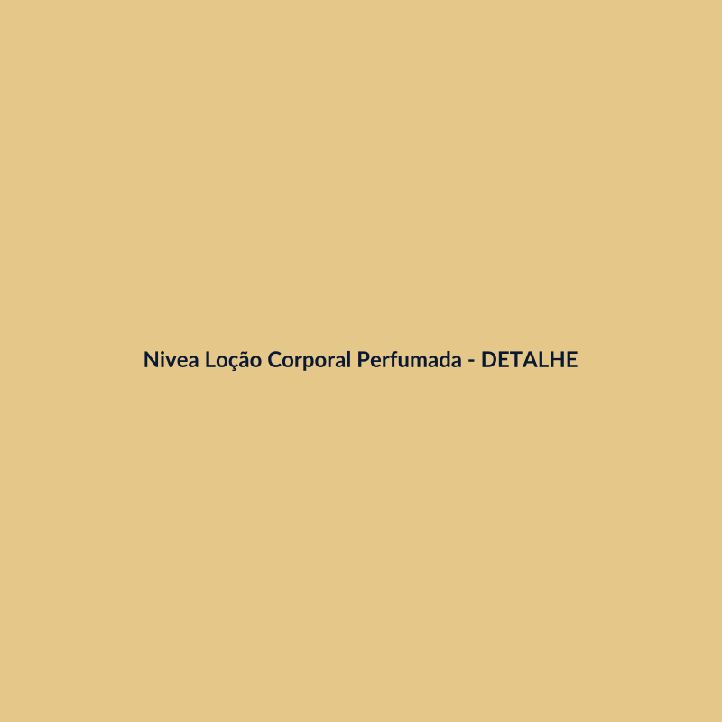 Nivea Loção Corporal Perfumada Body Splash Hidratante 60ml - imagem 3