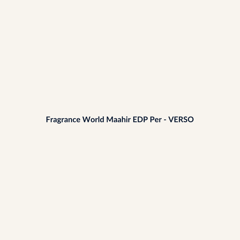 Fragrance World Maahir EDP Perfume Árabe 100g - imagem 2