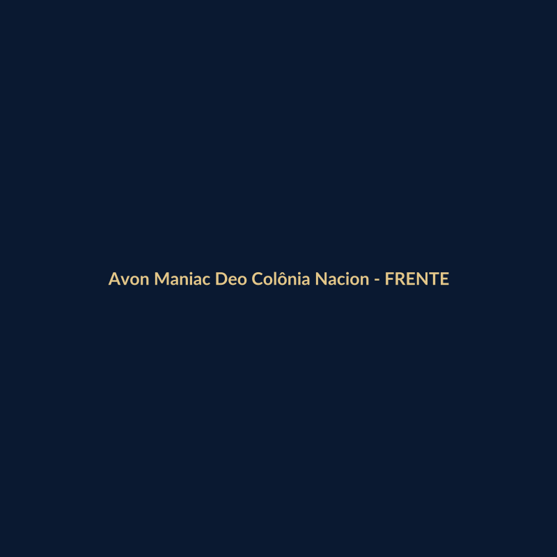 Avon Maniac Deo Colônia Nacional 30ml - imagem 1