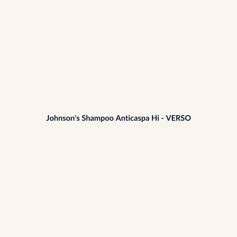 Johnson's Shampoo Anticaspa Higiene Pessoal Farmácia 60ml - imagem 2