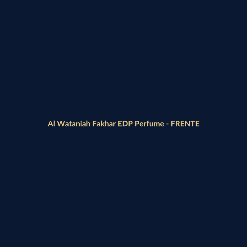 Al Wataniah Fakhar EDP Perfume Árabe 100g - imagem 1