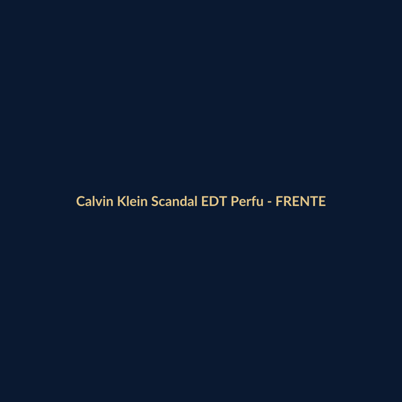 Calvin Klein Scandal EDT Perfume Importado 50ml - imagem 1
