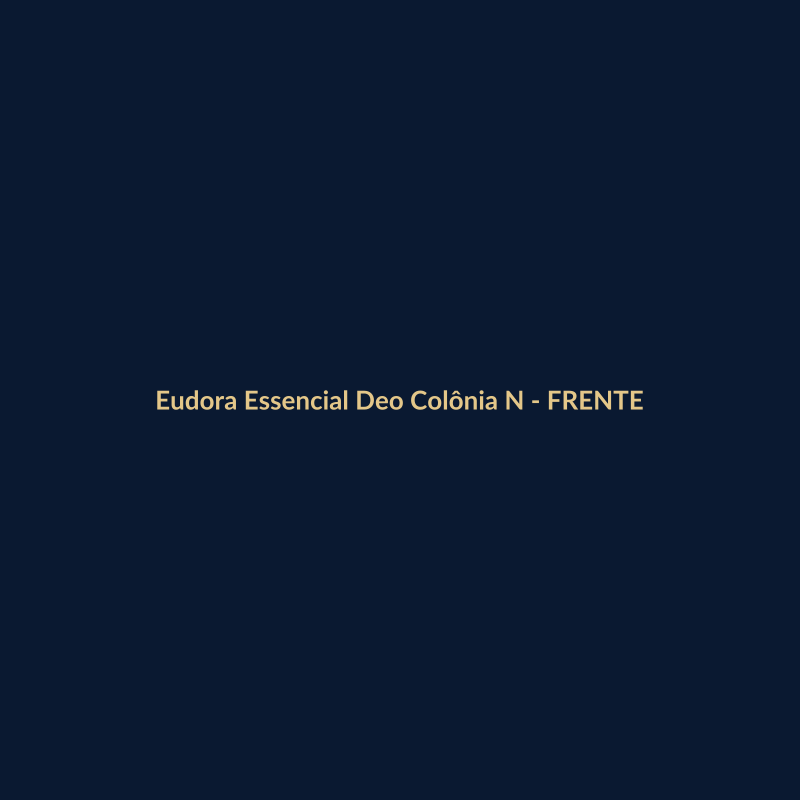 Eudora Essencial Deo Colônia Nacional 60ml - imagem 1