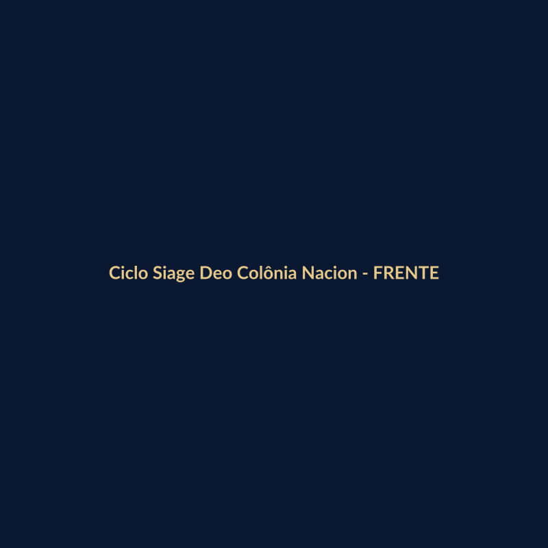 Ciclo Siage Deo Colônia Nacional 60ml - imagem 1